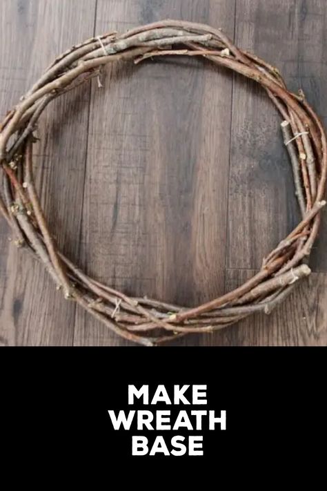 How to Make Wreath Base Diy Wreath Base How To Make, Diy Crafts To Do At Home, How To Make Bubbles, Crafts To Do At Home, Wire Wreath Frame, Upcycled Home, Wreath Base, Wire Wreath, Floral Tape