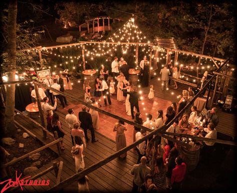 Dance floor Hidden Creek Rustic Forest Wedding, Outdoor Dance Floors, Forest Weddings, Forest Wedding Venue, Dance Floor Lighting, Forest Theme Wedding, Venue Inspiration, Beautiful Dance, Dance Floor Wedding