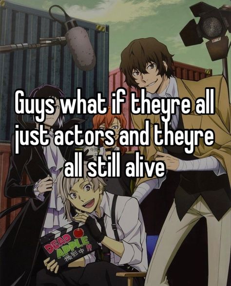 Bsd Actors Au, Actor Au, Actors, Anime