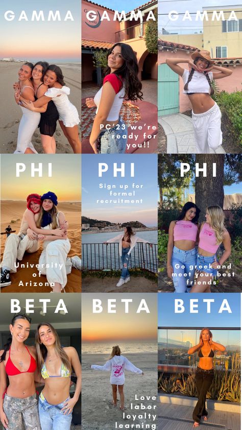 Recruitment Instagram Stories, Sorority Recruitment Graphics Go Greek, Instagram Story Ideas Sorority, Sorority Recruitment Posts, Sorority Social Media Posts, Sorority Instagram Story Ideas, Sorority Instagram Graphics, Go Greek Instagram Story, Sorority Instagram Post Ideas