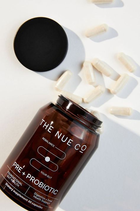 The Nue Co. Prebiotic + Probiotic Gut Microbiome Supplement Supplements Packaging, Beauty Marketing, Pet Businesses, Gut Microbiome, Overall Health, Healthy Gut, Beauty Wellness, Health Facts, Ecosystem