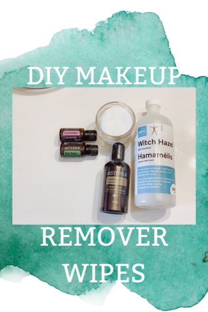 Doterra Makeup Remover, Diy Makeup Remover Wipes, Doterra Oils Recipes, Diy Makeup Remover, Doterra Essential Oils Recipes, All Natural Makeup, Facial Wipes, Being Pregnant, Essential Oil Blends Recipes