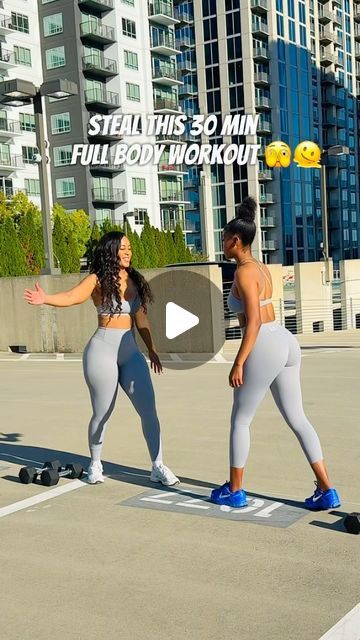 Lauren 🍊| Online Coach 🏋🏽‍♀️ on Instagram: "Steal this 30 min workout for full body 👯‍♀️👯‍♀️👯‍♀️   This is the perfect workout if you are limited on equipment and you can do it at home.  Grab a gym partner and try it out for your next workout routine 💫  SHARE with your gym partner 👯‍♀️🫶🏽 SAVE for your next workout routine  FOLLOW for more value 🫶🏽💫  #fullbodyworkout #lowerbodyworkout #upperbodyworkout #dumbellworkout #partnerworkout #strengthtraining #toning #hourglassworkout" Abs Equipment Gym, Gym Equipment Workout Women Beginner, Full Body Workout Moves, Bodybuilding Workout Plan For Women, Mr London Workout, All Body Workout At Home, Total Body Workout At Gym, Workouts Hitt, 3 Day Workout Routine