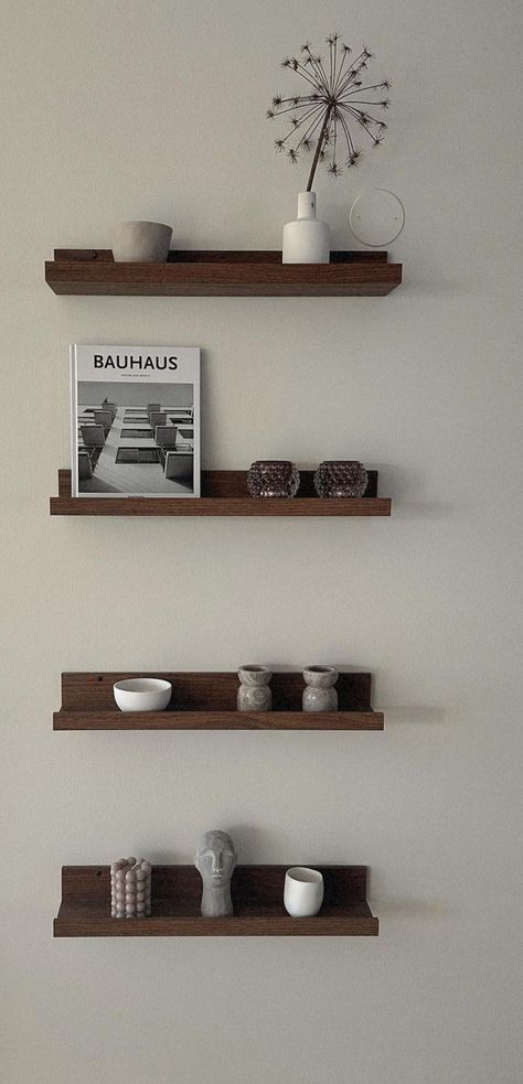 Modern Clean Aesthetic, Shelves In Bedroom Aesthetic, Bauhaus Minimalism, Aesthetic Home Design, Fall Interior Design, Manifesting Success, Planner Aesthetic, Minimalist Room, The Arch