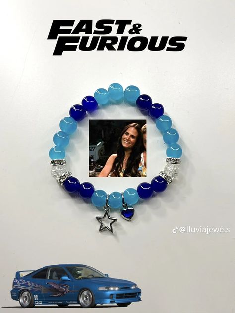 Fast And Furious Bracelet, Matching Couple Bracelets, Pony Bead Bracelets, Diy Friendship Bracelets Tutorial, Crystal Bead Jewelry, Bracelet Inspo, Bracelets Ideas, Friendship Bracelets Tutorial, Hand Lettering Art