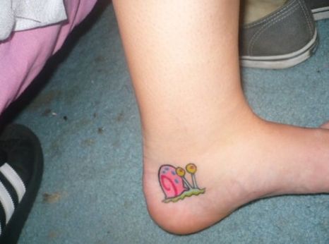 Spongebob Tattoo, Snail Tattoo, Mickey Tattoo, Mark Tattoo, Epic Tattoo, Doodle Tattoo, Aesthetic Tattoo, Tattoo Flash Art, Time Tattoos