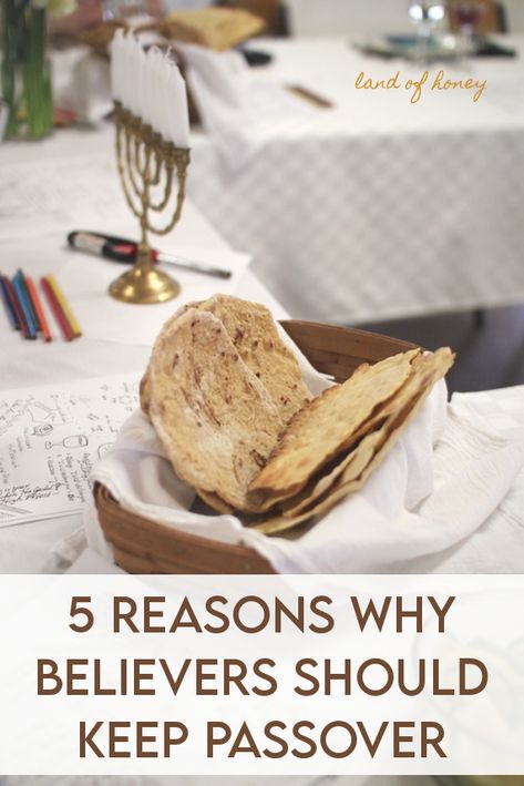 Five Reasons Why Believers Should Keep Passover and the Biblical holidays today | Land of Honey Sedar Dinner, Passover Sedar, Passover Tablescapes, Passover Christian, Biblical Holidays, Hebrew Holidays, Passover Activities, Passover Feast, Feast Of Unleavened Bread