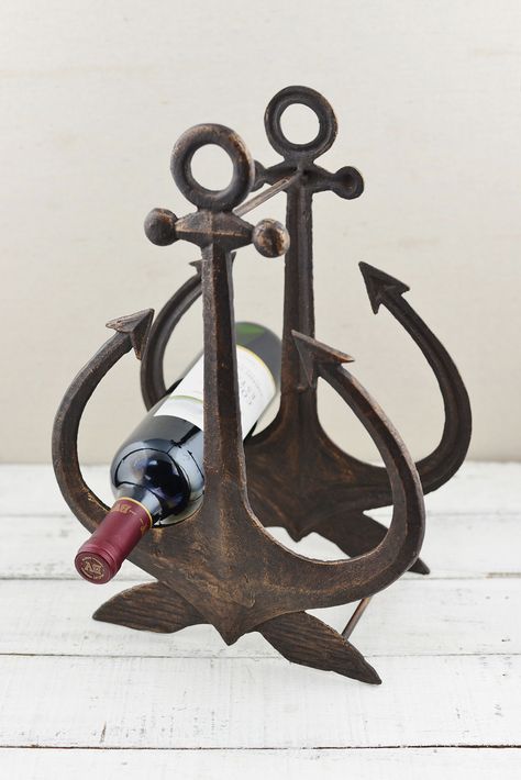 Decor Marin, Wine Knowledge, Anchor Decor, Dream Beach Houses, Glass Floats, Seaside Decor, Wine Bags, Wine Bottle Holder, Coffee Wine