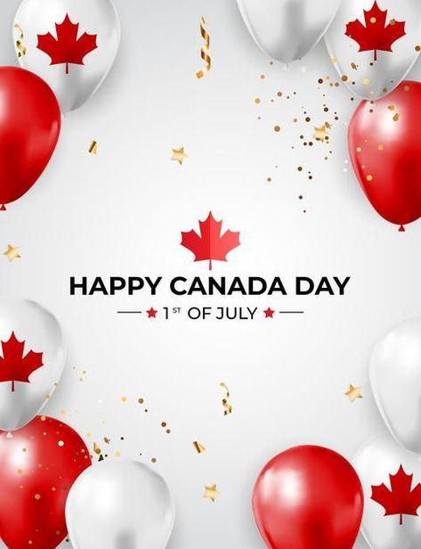 Happy canada day background greeting card. Download it at freepik.com! #freepik #vector #canadaday #celebration #happy #hand #leaf #flag #cute Happy Canada Day, To My Friends, Day Background, Up North, Canada Day, Premium Vector, Greeting Card, Greeting Cards, Flag