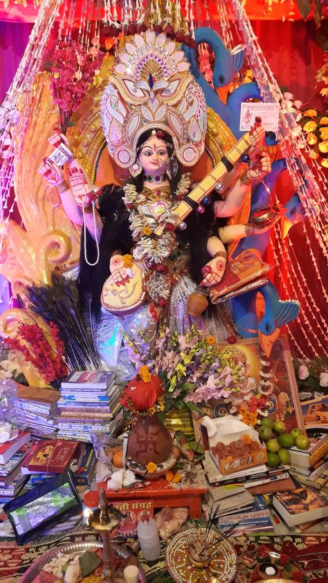 Sarsawati Ji Photo, Sarsati Puja Pandal, Sarswati Maa Pic, Sarsati Puja Photo Edit, Maa Sarswati Image Hd, Happy Saraswati Puja Images, Sarswati Maa Photo, Saraswati Puja Video, Saraswati Mata Photo