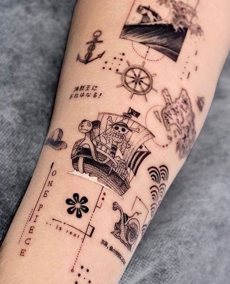 One Piece - Two Million Fans | Tattoo ideas if you love One Piece | Facebook One Piece Logo Tattoo, One Piece Tattoo, One Piece Logo, Fan Tattoo, One Piece World, One Piece Tattoos, Anime Tattoos, Anime One, Get A Tattoo