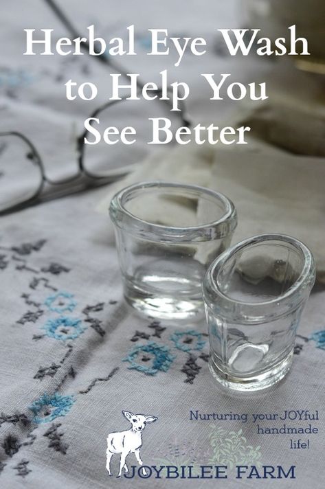 Herbal Eye Wash to Help You See Better | Joybilee® Farm | DIY | Herbs | Gardening | Best Cough Remedy, Farm Diy, Chesty Cough, Remedies For Cough, Cold Sores Remedies, Natural Sleep Remedies, Healthy Eyes, Natural Cold Remedies, Cold Home Remedies