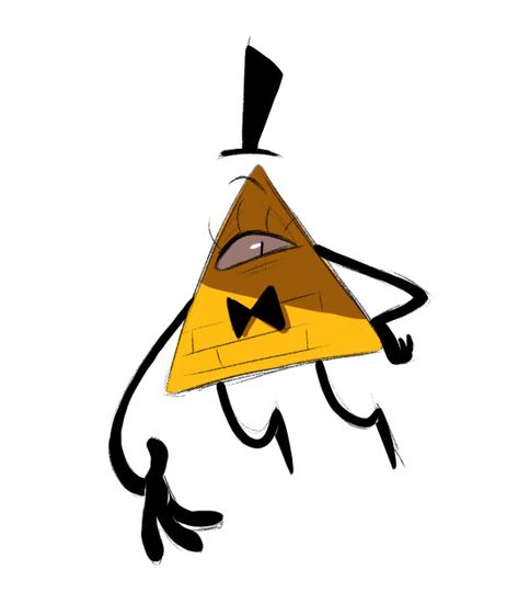 Bill Cipher Theraprism, Bill Clave, Cipher Art, Yellow Triangle, Gravity Falls Bill Cipher, Desenhos Gravity Falls, Gravity Falls Bill, Gravity Falls Fan Art, Gravity Falls Comics