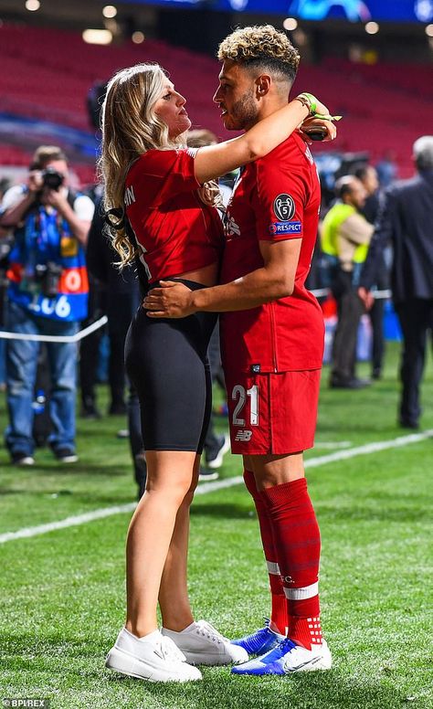 Cute Couples Football, Players Wives, Football Girlfriend, Footballers Wives, Football Couples, This Is Anfield, Football Wags, Champions League Final, Pinterest Group