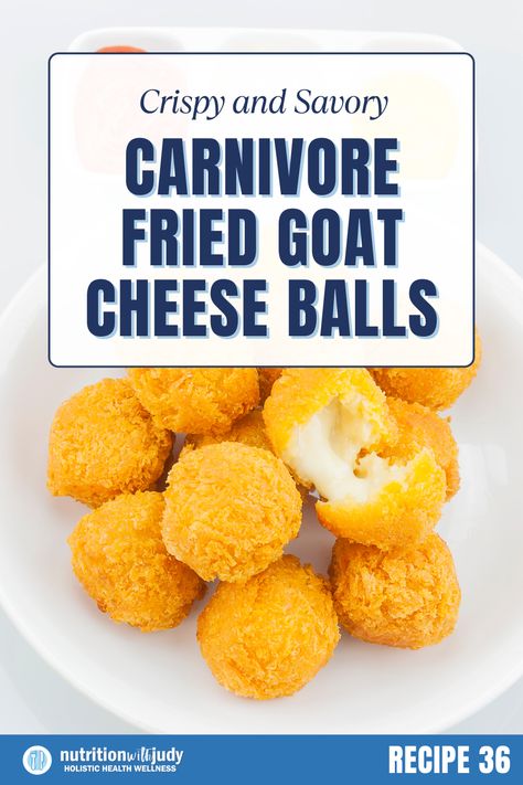 Crispy Goat Cheese Balls with Pork Panko Coating Low Carb Goat Cheese Recipes, Crispy Cheese Balls, Crispy Goat Cheese, Pork Panko, Goat Cheese Balls, Snack Recipe Ideas, Diet Meal Ideas, Fried Goat Cheese, Pork Rind