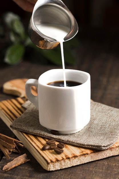 Free photo cup of coffee and milk in ket... | Free Photo #Freepik #freephoto #hot-drinks #espresso #cappuccino #mocha Coffee And Milk, Photo Cup, Coffee Milk, Hot Drinks, Cup Of Coffee, Coffee Time, Free Photo, Cappuccino, Free Photos