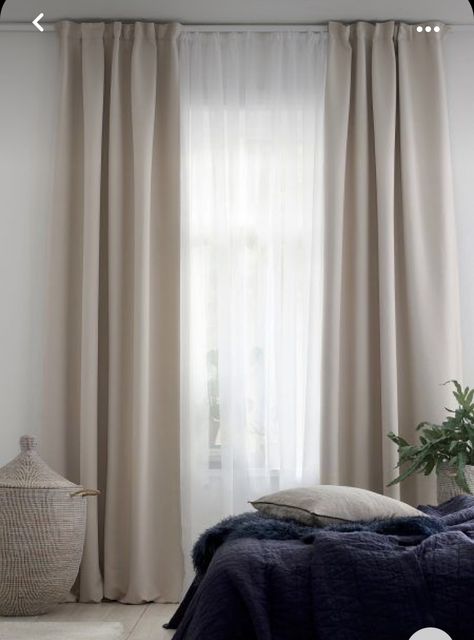 Beige Curtains Living Room, Curtains Style, Curtains Living Room Modern, Living Room Decor Curtains, Curtains Living, Stylish Living Room, Home Curtains, Room Makeover Bedroom, Decor Minimalist