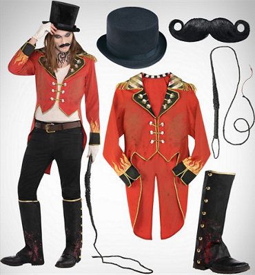 Theatre Bizarre, Scary Clown Costume, Clown Scary, Horror Costumes, Ringmaster Costume, Clown Costumes, Ring Master, Horror Halloween Costumes, Halloween Circus