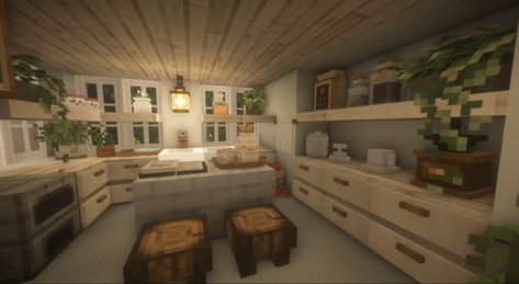 Cozy Cottagecore, Floating Shelves Kitchen, Shelves Kitchen, Kitchen Area, Floating Shelves, Minecraft, Floating, Shelves