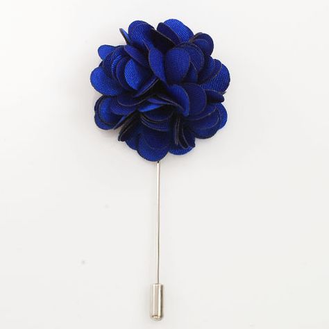 Men's+flower+lapel+pin+flower+in+blue+color.+The+flower+measures+1-1/2+inches+wide,+and+the+metal+stick+is+3+inches+long. Flower Lapel Pin Men, Flower Lapel, Flower Lapel Pin, Lapel Flower, Lapel Pins Mens, Hijab Pins, Diy For Men, Fashion Suits, Men’s Suits