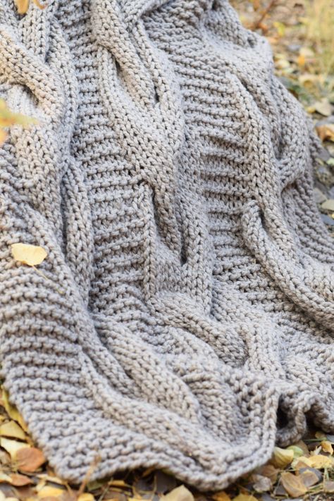 Cable Knit Blanket Pattern – Mama In A Stitch Cable Knit Blanket Pattern, Knitted Throw Patterns, Cable Knit Baby Blanket, Mama In A Stitch, Cable Knit Blanket, Knit Blanket Pattern, Knit Afghan, Chunky Crochet Blanket Pattern, Cables Blanket