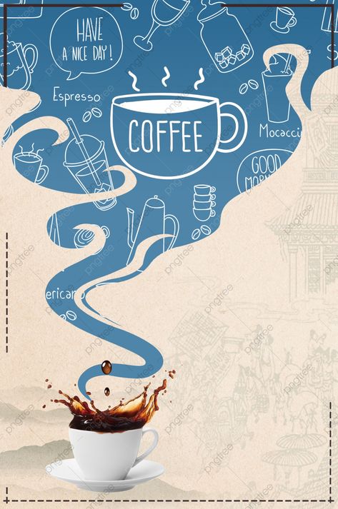 Cafe European Style Simple Opening Offer Poster Background, Cafe, Juice Price List, Price List Background Image for Free Download Cafe Offer Poster, Poster Kopi, Offer Poster, Menu Coffee, Coffee Poster Design, Posters Conception Graphique, Cafe Posters, Coffee Prices, Drink Shop