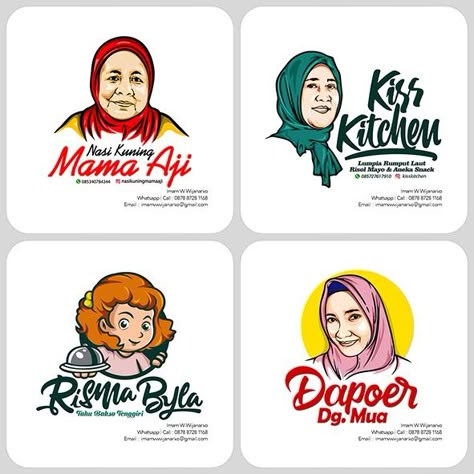 jasa inspirations, logo cafe, logo dapur bunda, logo karakter Logo Kuliner, Fashion Wall Art Printables, Logo Cafe, Geometric Shapes Design, Logo Reference, Kitchen Logo, Logo Character, Design Studio Logo, Visual Communication Design