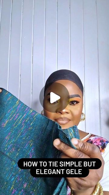 Ankara And Gele Styles, Wedding Headwrap, Traditional Headwrap Styles, Elegant Headwrap Styles, Tying Head Scarf Black Women, How To Tie Gele With Ankara, Simple Gele Styles, Simple Gele Style, Simple Gele Styles Tutorial