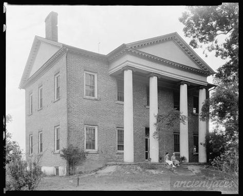 Peter Forney House, Lincolnton vic., Lincoln County,... Antebellum Architecture, Southern Architecture, Historical Homes, Antebellum Homes, Lincoln County, Old Mansions, Classic Architecture, Colonial House, Southern Style