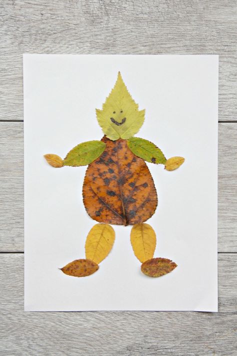 leaf-person Leaf People, Easy Diy Fall Crafts, Kindergarten Art Projects, Fun Fall Crafts, Fall Arts And Crafts, Easy Fall Crafts, Leaf Crafts, Easter Art, Fall Crafts Diy