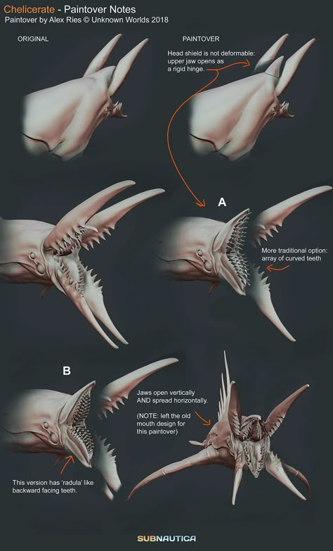 Alex Ries, Subnautica Creatures, Subnautica Concept Art, Subnautica Below Zero, Sea Creatures Art, Below Zero, Mushroom Forest, Alien Design, Alien Concept Art