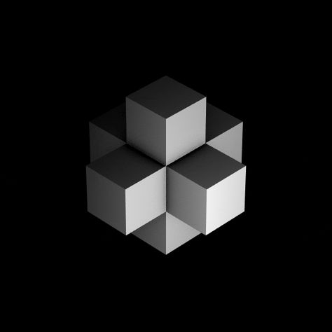 Isometric Shapes, Isometric Cube, Isometric Grid, 3d Geometry, Loop Gif, Geometric 3d, Art Optical, 3d Cube, Motion Design Animation