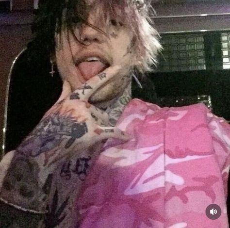 A Man, Tattoos, Hair, Pink