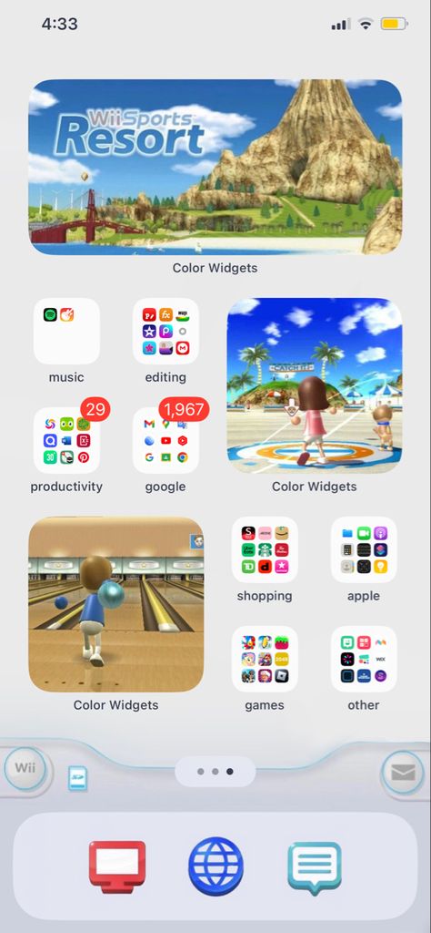 Wii Sports Wallpaper, Wii Sports Resort Wallpaper, Wii Iphone Homescreen, Wii Background Wallpaper, Wii Sports Aesthetic, Wii Themed Phone, Wii Phone Theme, Wii Wallpapers, Wii Home Screen