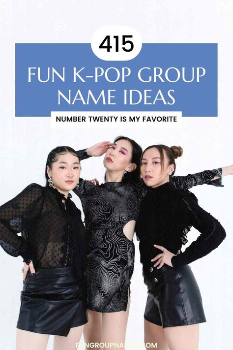 Explore 415+ dynamic K-pop group name ideas! From nature to technology, find inspiration for your own unique moniker. Music Name Ideas, Idol Group Name Ideas, Fanmade Kpop Group Names, Group Names Ideas Creative, K Pop Group Names Ideas, Kpop Group Names Ideas, Kpop Fandom Names, Kpop Group Names, Group Names Ideas