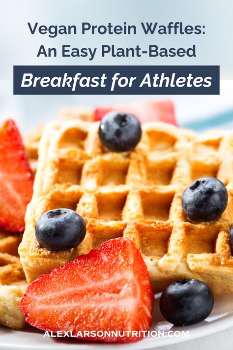 The right breakfast can make all the difference in supporting strong endurance performance and daily energy levels. If you’re looking for a plant-based option that delivers a solid boost of protein and carbs, these quick and easy vegan protein waffles are exactly what you need. Packed with plant-based ingredients, these waffles provide sustained energy, and muscle recovery support. Protein Waffles, Sample Meal Plan, Why Vegan, Plant Based Breakfast, Post Workout Food, Unsweetened Applesauce, Breakfast Options, Nutrition Coach, Vegan Protein