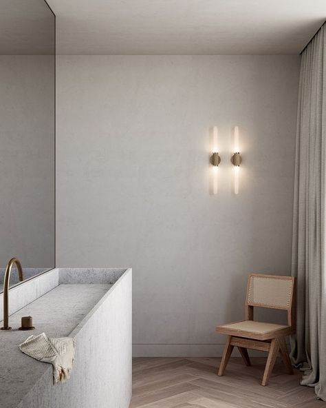 Articolo Studios | Articolo Bathrooms // See your space in a more beautiful light. Articolo offers a range of timelessly modern fixtures, adding texture and… | Instagram Modern Fixtures, Beautiful Lights, Scandal, Bathrooms, Barrel, It Cast, Range, Texture, Instagram