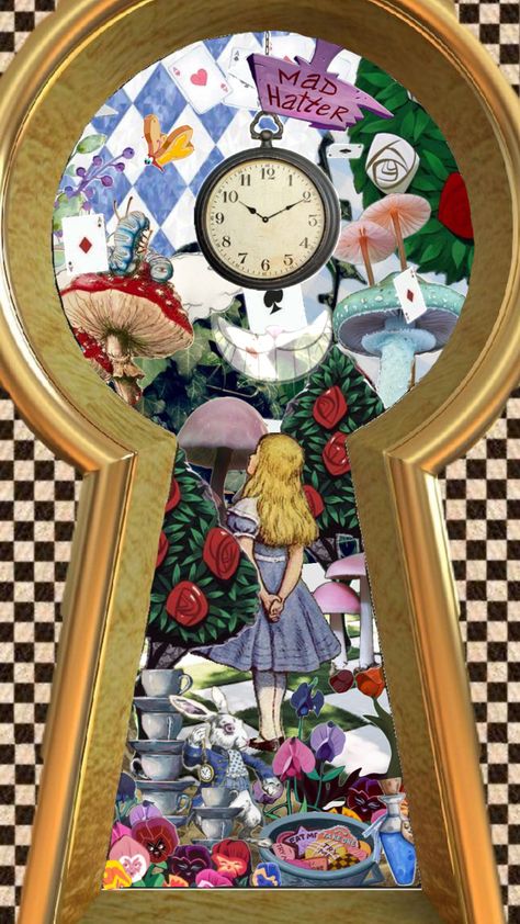 Alice in Wonderland 🦋🫖🗝️🐰♠️🎂#nature #vintage #tv #fyp #books #vibes #beauty #alice #aliceinwonderland #wonderland #aesthetic #wallpaper Wonderland Aesthetic Wallpaper, Alice In Wonderland Crafts, Alice In Wonderland Room, Wonderland Aesthetic, Alice In Wonderland Artwork, Alice In Wonderland Illustrations, Wonderland Artwork, Alice In Wonderland Aesthetic, Alice In Wonderland Book