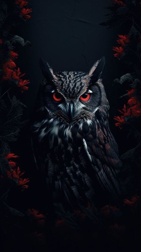 Black Owl Wallpaper, Owl Wallpaper Dark, Iphone Wallpaper California, Owl Wallpaper Iphone, Animal Magazines, Owl Black, Lego Transformers, Owl Animal, Owl Images