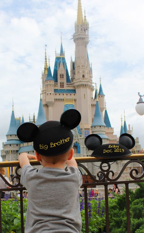 Disney Sibling Announcement, Gender Reveal Disneyland, Disney Baby Announcement With Sibling, Disney Pregnancy Announcement 2nd, Disneyland Baby Announcement, Sibling Gender Reveal Second Child, Disney World Gender Reveal, Disney World Pregnancy Announcement, Disneyland Pregnancy Announcement