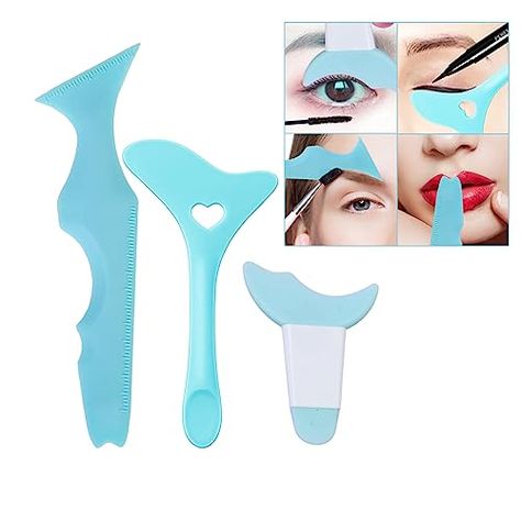 FMOYSIEN 3PCS Eyeliner Stencils Mascara Shield Silicone Eyeliner Applicator Tool Multifunctional Makeup Tool Eyeshadow Lipstick Mascara Eyeliner Guide Wing Eyeliner Tool for Beginners(Blue) Check more at https://uk.productsoffer.in/fmoysien-3pcs-eyeliner-stencils-mascara-shield-silicone-eyeliner-applicator-tool-multifunctional-makeup-tool-eyeshadow-lipstick-mascara-eyeliner-guide-wing-eyeliner-tool-for-beginnersblue/ Eyeliner Stencils, Eyeliner Tool, Color Wheel Design, Mascara Shield, Eyeliner Guide, Wing Eyeliner, Shaper Tools, Princess Images, Eyeliner Stencil