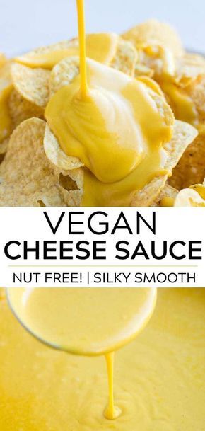 Vegan Cheese Sauce Nut Free, Nora Cooks, Vegan Cheese Recipes, Vegan Cheese Sauce, Cheese Chips, Vegan Dip, Queso Dip, Dairy Free Cheese, Vegan Mac And Cheese