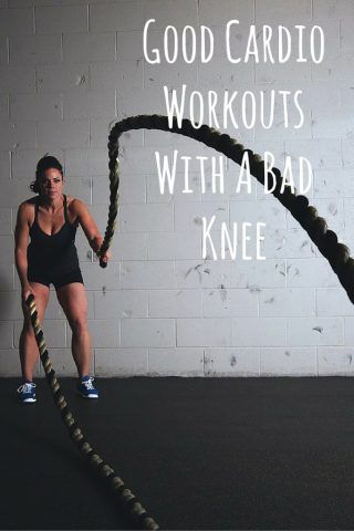 Good Cardio Workouts, Knee Exercise, Benefits Of Cardio, Bad Knees, Ripped Abs, Cardio Workouts, Best Cardio Workout, Cardio Routine, Do Exercise