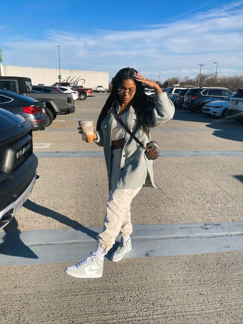 Seafoam Green Jordans Outfit, Seafoam Jordans Outfit, Jordan 1 Seafoam Outfit Women, Outfits With Seafoam Jordans, High Top Jordan 1 Outfit Women, Cargo Jordan Outfit, Clear Glasses Outfit Style Fashion, Jordan Seafoam Outfit, Jordan 1 Cargo Pants Outfit