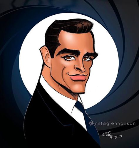 Glen Hanson, Bing Bong, 007 James Bond, Bond James Bond, James Bond 007, Darth Maul, Art Fan, Sean Connery, Iconic Movies