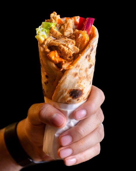 Chicken Shawarma | Chicken Shawarma Recipe | Pita Bread | Pickle | Garlic Sauce | Hot Sauce | Chef Sanjyot Keer | By Your Food Lab Pickle Garlic, Shawarma Chicken, Chicken Shawarma Recipe, Shawarma Recipe, Doner Kebab, Asian Street Food, Food Photoshoot, Food Lab, Chicken Shawarma