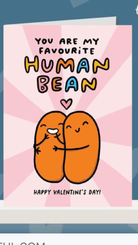 Valentines Day Puns, Food Quotes Funny, Valentines Puns, Valentines Day Cards Handmade, Good Luck New Job, Bar Card, Human Bean, Cute Valentines Day, Cute Puns