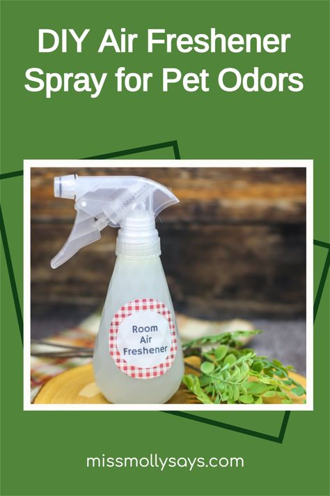 Does the smell of your beloved pets sometimes overpower your home's ambiance? Look no further; our specially formulated DIY Air Freshener Spray is here to your rescue. With easy-to-source, non-toxic ingredients, this spray will not only eliminate pet odors but leave your home smelling fresh and inviting. It's time to reclaim your home's freshness without resorting to harsh chemicals! Diy Pet Odor Eliminator Spray, Diy Poopourri, Diy Air Freshner, Febreeze Diy, Diy Air Freshener Spray, Febreze Spray, Homemade Room Spray, Diy Febreze, Air Freshener Recipes