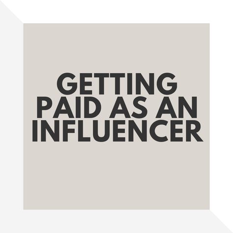 Learn how to get paid and make money as an infleuncer. Paid Partnership Aesthetic, Paid Brand Deals Aesthetic, Paid Collaboration, Manifesting Vision Board, Lux Life, Prayer Board, Social Media Channels, Make Money, Influencer