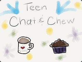 The Show Me Librarian: Teen Chat & Chew: A program by my colleague Angie Teen Book Club, Teen Projects, Book Club Questions, Bucket List For Teens, Teen Library, Middle School Libraries, High School Library, Teen Programs, Cool Gifts For Teens